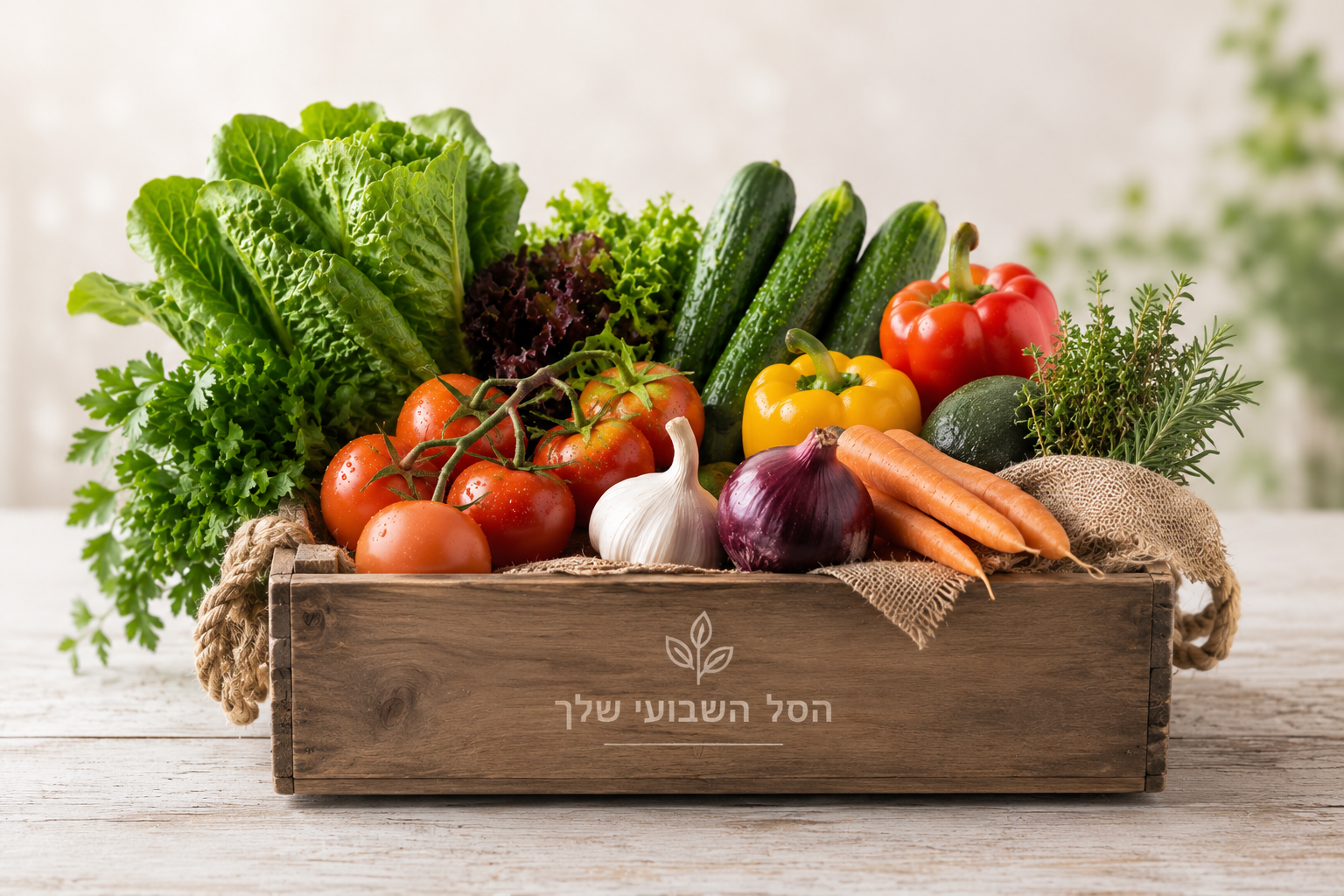 סל הירקות השבועי — בחירת החקלאי